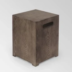 Wellington 48" Rectangular Iron Gas Fire Pit With Tank Holder - Brown - Christopher Knight Home -Christopher Knight Home GUEST 0337412a 3343 4d49 9549 5e111d6eb894