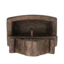 Finley Outdoor Single Spout Fountain - Light Brown - Christopher Knight Home -Christopher Knight Home GUEST 04d23441 12b9 4591 9dcd 9d3d034de1bb