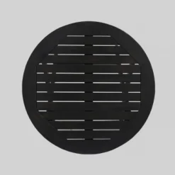 Hillside 3pc Wood And Wicker Foldable Bistro Set Dark Gray/Brown - Christopher Knight Home -Christopher Knight Home GUEST 05467b91 a1f1 4489 9c9d 33c69cec026e