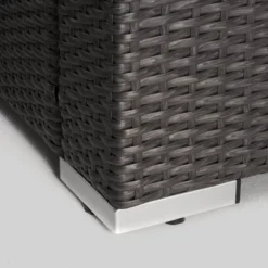 Santa Rosa 9pc Wicker Patio Sectional Sofa Set - Gray/Silver - Christopher Knight Home 11 Santa Rosa 9pc Wicker Patio Sectional Sofa Set - Gray/Silver - Christopher Knight Home -Christopher Knight Home GUEST 05da9d89 bd8a 4559 bfe9 b570915a4227