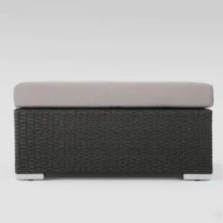 Santa Rosa 8pc Wicker Sectional Seating Set - Gray/Silver - Christopher Knight Home 8 Santa Rosa 8pc Wicker Sectional Seating Set - Gray/Silver - Christopher Knight Home -Christopher Knight Home GUEST 08931123 4d25 40ba bf74 28c1e553391b