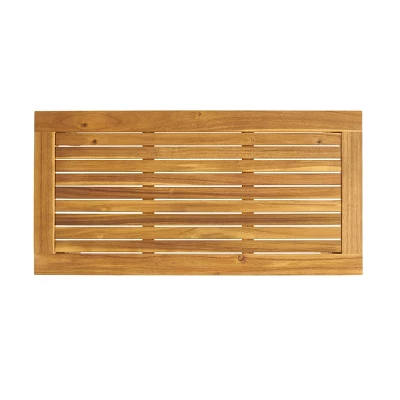 Peyton 2pc Acacia Wood Loveseat & Coffee Table Set - Christopher Knight Home 6 Peyton 2pc Acacia Wood Loveseat & Coffee Table Set - Christopher Knight Home - Image 6