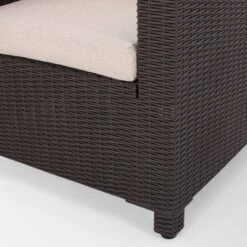 Waverly 2pk Faux Wicker Club Chairs - Brown/Beige - Christopher Knight Home -Christopher Knight Home GUEST 0b5400e4 49c5 42f0 bb7a 3030693478ea