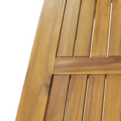 Solano 4pc Outdoor Wooden Chat Set With Rectangular Coffee Table - White/Teak - Christopher Knight Home -Christopher Knight Home GUEST 0d08d102 6bfc 400d a540 05970c2aca76