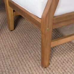 Perla 9pc Acacia Wood Patio Conversation Set - Teak/Cream - Christopher Knight Home 9 Perla 9pc Acacia Wood Patio Conversation Set - Teak/Cream - Christopher Knight Home -Christopher Knight Home GUEST 0dae138d bcc9 4e14 86f7 79b8bb1335a3