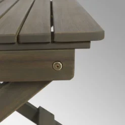 Malibu Folding Side Table - Gray - Christopher Knight Home -Christopher Knight Home GUEST 11428530 027a 4ac2 a657 a4879d5f804c