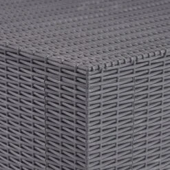 Waverly 4pc All Weather Faux Wicker Patio Chat Set - Dark Gray/Gray - Christopher Knight Home -Christopher Knight Home GUEST 12bec69b 2037 44ef 9488 6090f56976ef