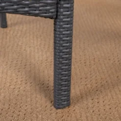 Stamford 5pc Acacia Wood & Wicker Patio Dining Set - Gray - Christopher Knight Home -Christopher Knight Home GUEST 15c8eaf3 7d93 441d b82e 68154d851006