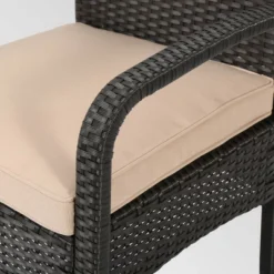 Cordoba 8pc Wicker Chat Set - Brown/Tan - Christopher Knight Home -Christopher Knight Home GUEST 1718adbe 090a 4077 839a 76bc9fc419a6