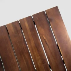 Bodum 7pc Acacia Wood Dining Set - Dark Brown/White - Christopher Knight Home -Christopher Knight Home GUEST 1a0ef282 41b1 4bf9 9cc9 054ccf0e7190