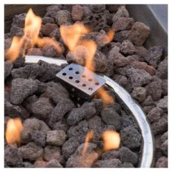 Avondale 3pc All-Weather Wicker Patio Chair Set W/ Fire Pit - Dark Brown - Christopher Knight Home -Christopher Knight Home GUEST 1ad4d09f e330 48f8 9fe7 53b8385f23ca