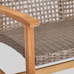 Hampton Wicker Loveseat - Natural/Gray - Christopher Knight Home 10 Hampton Wicker Loveseat - Natural/Gray - Christopher Knight Home -Christopher Knight Home GUEST 1c882ece 4c48 40ba 892f a13f61f0514e