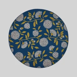 Viola Floral Outdoor Rug Blue/Green - Christopher Knight Home -Christopher Knight Home GUEST 1d0aa176 eafa 4a05 940f fe9d5b848715