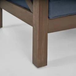 8pc Brava Acacia Sectional Patio Sofa Set -Gray Christopher Knight Home -Christopher Knight Home GUEST 1dd9fb11 7160 4507 a801 f60db35c0f31