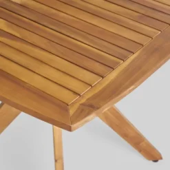 5pc Didicas Wood Wicker Patio Dining Set Teak - Christopher Knight Home 8 5pc Didicas Wood Wicker Patio Dining Set Teak - Christopher Knight Home -Christopher Knight Home GUEST 1f94eedd a183 4b29 abbc e473179e3d06 1