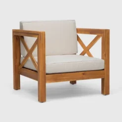 Brava Acacia Wood Club Chair - Christopher Knight Home -Christopher Knight Home GUEST 1fe266da d114 4dbb a601 e8133d439ffb 1