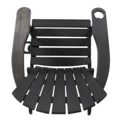 2pk Bellwood Outdoor Acacia Wood Folding Adirondack Chairs Dark Gray - Christopher Knight Home -Christopher Knight Home GUEST 21627da4 e42d 43c9 a031 2796e67db6e2