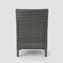 Celeste 5pc Wicker Dining Set - Gray/Light Gray - Christopher Knight Home -Christopher Knight Home GUEST 23c2e868 26a8 4253 999e 5b7e40a73f0b