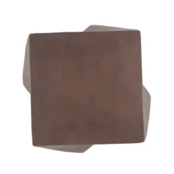Abney Outdoor Light Weight Concrete Square Side Table Brown - Christopher Knight Home -Christopher Knight Home GUEST 23d2a122 681f 4272 978a 6a9978e160b5