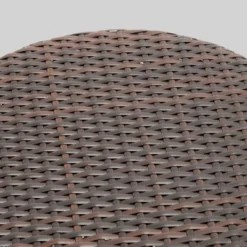 Tampa 3pc Acacia Wood & Wicker Patio Chat Set - Brown - Christopher Knight Home -Christopher Knight Home GUEST 25907451 fbc7 4185 b78a 53fa6e9fb202