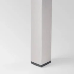 Cape Coral Square Aluminum Dining Table - Silver/Gray - Christopher Knight Home -Christopher Knight Home GUEST 259ebb88 c883 422d 9a19 f63f2f53dff1