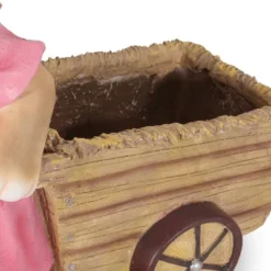 Christopher Knight Home 22" Wide Wallen Concrete Outdoor Novelty Rabbit Planter Pink/Brown -Christopher Knight Home GUEST 26dcb4a5 dd1d 427b a866 522f0b84cf46