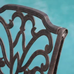 Lola 3pc Cast Aluminum Chat Set - Bronze - Christopher Knight Home -Christopher Knight Home GUEST 28e67e4d f826 4da2 a278 4c705126bba4