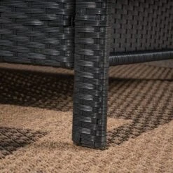 St. Lucia 4pc Wicker Patio Seating Set Black/White - Christopher Knight Home 13 St. Lucia 4pc Wicker Patio Seating Set Black/White - Christopher Knight Home -Christopher Knight Home GUEST 2951a3f0 5306 49d4 89cb 580249810c3a