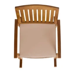 Selma 2pk Acacia Wood Rocking Chair - Teak/White - Christopher Knight Home -Christopher Knight Home GUEST 2ded8666 88b7 4b75 878b 3b05ba7c04a3