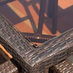 San Pico Square Wicker Dining Table - Multibrown - Christopher Knight Home -Christopher Knight Home GUEST 2fc19b53 1cc9 4fe1 beee 6cc6d87d4d3f