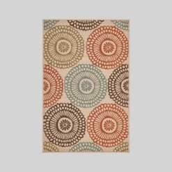 Seastar Medallion Outdoor Rug Ivory - Christopher Knight Home -Christopher Knight Home GUEST 304847d9 d70e 4717 8db1 58486b9cc056