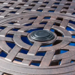 Alfresco 3pc Cast Aluminum Patio Bar Set Bronze - Christopher Knight Home -Christopher Knight Home GUEST 316ec0c1 db76 42a3 a07f 05712ceaf207