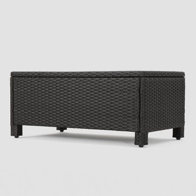 Puerta 9 Piece Wicker Seating Set -Brown/Beige - Christopher Knight Home 3 Puerta 9 Piece Wicker Seating Set -Brown/Beige - Christopher Knight Home - Image 3