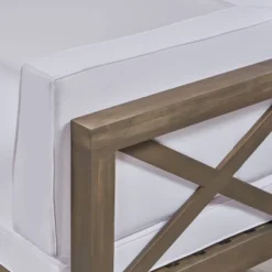 Brava 9pc Acaia Wood Patio Conversation Set - Christopher Knight Home -Christopher Knight Home GUEST 39843d6a bfda 4326 ad36 5d99bfb9c766