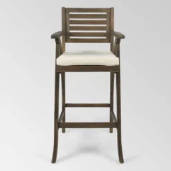 Hermosa 4pk Acacia Wood Patio Barstools - Christopher Knight Home -Christopher Knight Home GUEST 39cd7c8f edf3 4280 946d 97e9f1974007