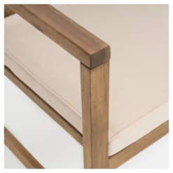 Emilano Set Of 2 Acacia Wood Club Chair - Natural Stained - Christopher Knight Home -Christopher Knight Home GUEST 3a29c76f 3c86 403f 99ff cb4a7418b017