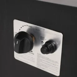 Vernon Outdoor Rectangular Fire Pit With Tank Holder - Dark Gray - Christopher Knight Home -Christopher Knight Home GUEST 3b747987 404d 43a8 b827 d65370a3f7c3