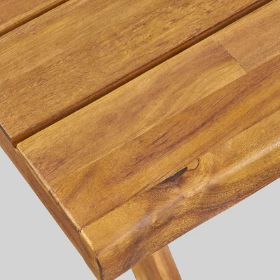 Eaglewood Acacia Wood Bench - Teak - Christopher Knight Home 2 Eaglewood Acacia Wood Bench - Teak - Christopher Knight Home - Image 2