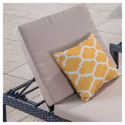 Puerta 13pc Wicker Patio Set - Dark Brown - Christopher Knight Home 2 Puerta 13pc Wicker Patio Set - Dark Brown - Christopher Knight Home - Image 2