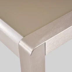 Aviara 2pc Aluminum Patio Loveseat & Coffee Table Set - Khaki - Christopher Knight Home -Christopher Knight Home GUEST 3eeecb13 f766 4bc4 b87b ef920ce246cf 1