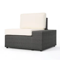 Santa Cruz 8pc Wicker Sectional Gray - Christopher Knight Home -Christopher Knight Home GUEST 40618b66 275d 4d9b 90a7 ba1473bc8dca