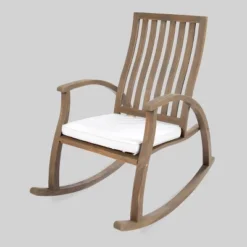 Cayo Acacia Wood Outdoor Patio Rocking Chair - Christopher Knight Home -Christopher Knight Home GUEST 437a3362 1086 4a7d 9ca2 144b16eef0dd