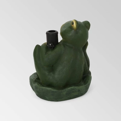 Fenimore Frog Umbrella Base Green - Christopher Knight Home 4 Fenimore Frog Umbrella Base Green - Christopher Knight Home - Image 4