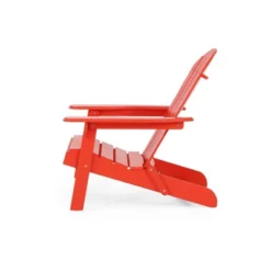 Malibu Outdoor Acacia Wood Adirondack Chair Red - Christopher Knight Home -Christopher Knight Home GUEST 4615dc31 7838 4249 baa5 5abc409e981e