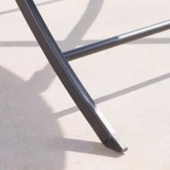 Riad Round Wicker Outdoor Patio Foldable Dining Table - Brown - Christopher Knight Home -Christopher Knight Home GUEST 465708f3 2f65 4e6c 9952 bc3b2631809b