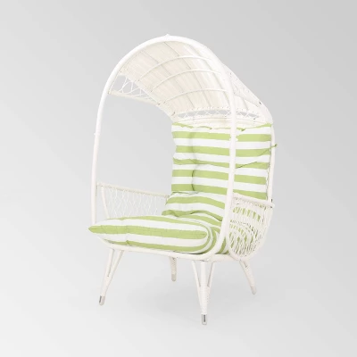 Malia Wicker Standing Basket Chair - Christopher Knight Home 6 Malia Wicker Standing Basket Chair - Christopher Knight Home - Image 6