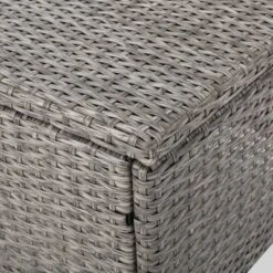 Puerta 8pc Wicker Chat Set - Black/Gray - Christopher Knight Home -Christopher Knight Home GUEST 4a020589 810f 4476 bcca 4b576d1d4edf