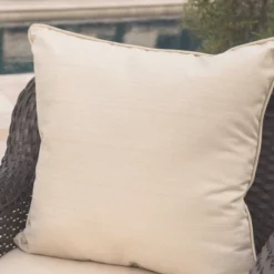 Julian 5pc Faux Wicker Swivel Club Chair & Square Fire Pit Set - Dark Brown/Dark Gray - Christopher Knight Home -Christopher Knight Home GUEST 4bd7f21f 7156 4891 ab41 52381b89daf5