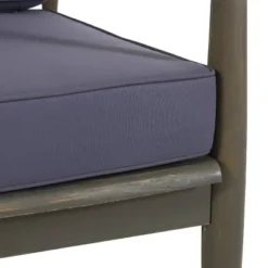 Willowbrook 2pc Acacia Wood Club Chairs - Gray/Dark Gray - Christopher Knight Home -Christopher Knight Home GUEST 4eecd3be 355c 46b4 8274 fde20c55bb8e