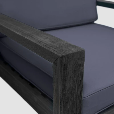 Santa Ana 2pk Acacia Wood Club Chairs - Christopher Knight Home 2 Santa Ana 2pk Acacia Wood Club Chairs - Christopher Knight Home - Image 2